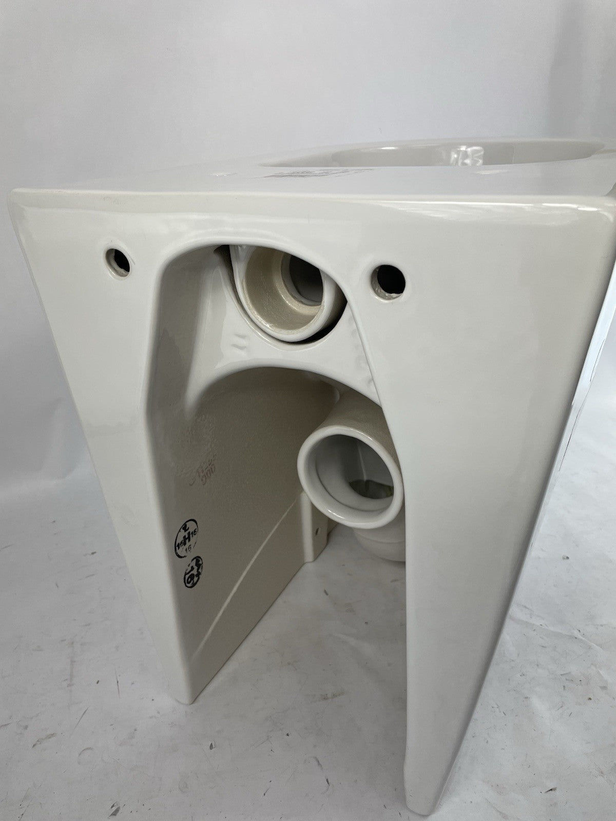 Laufen Kartell Toilet 21 1/2" Dual Flush Wall Hung Rimless Water Closet Bowl