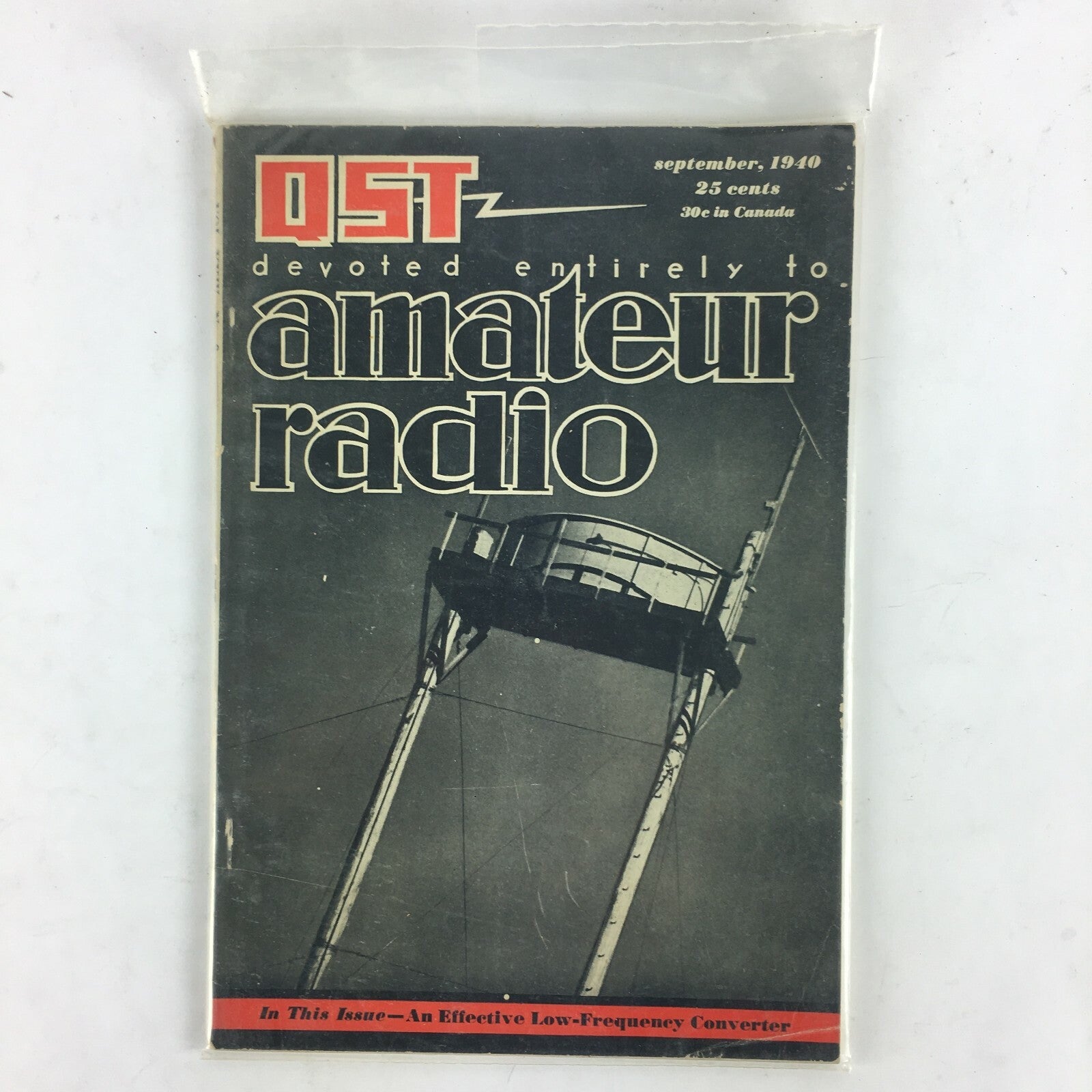 September 1940 QST Amateur Radio Magazine An Effective Low Frequency Converter