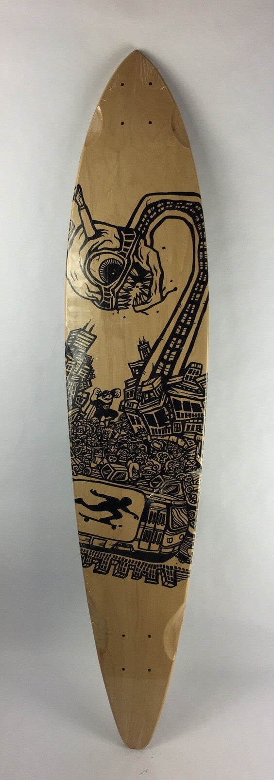 Longboard living Pintail 7ply Maple Top mount Downhill 8.75 X 42" skateboard C2