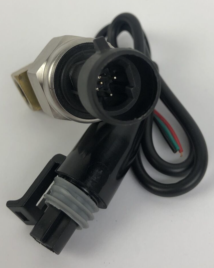 1000 PSI pressure transducer sender 3 pin wired sensor for oil fuel air and water pressure monitoring device