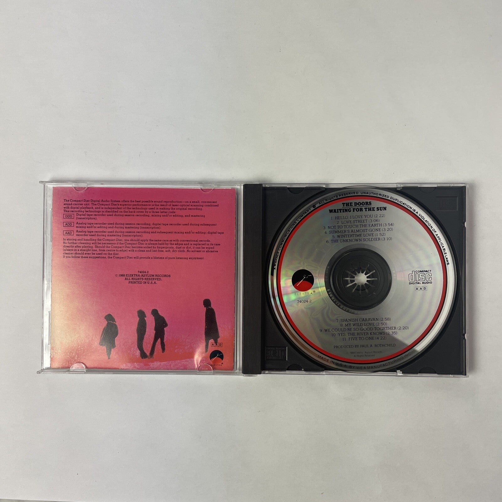 The Doors - Waiting for the Sun (CD, Oct-1991, Elektra) #29