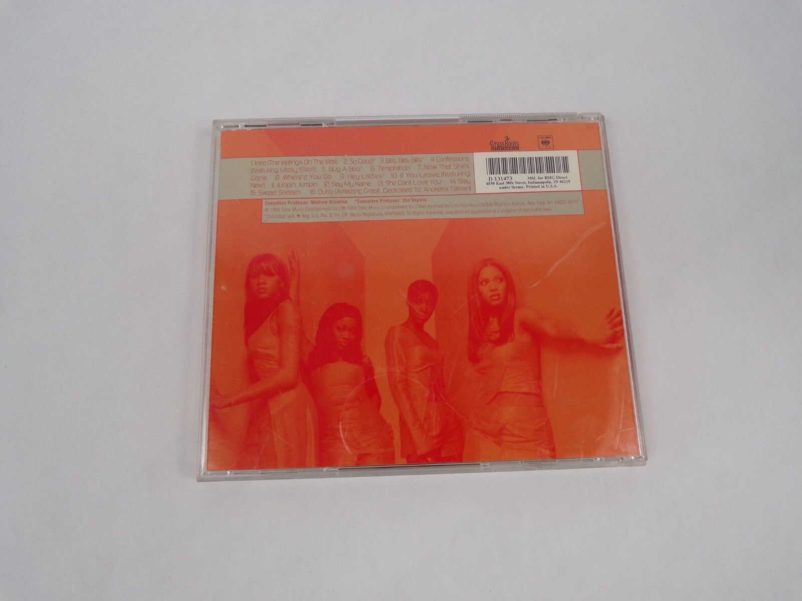 Destiny Child The Writing's On The Wall Intro So Cool Bills Bills Bills CD#63
