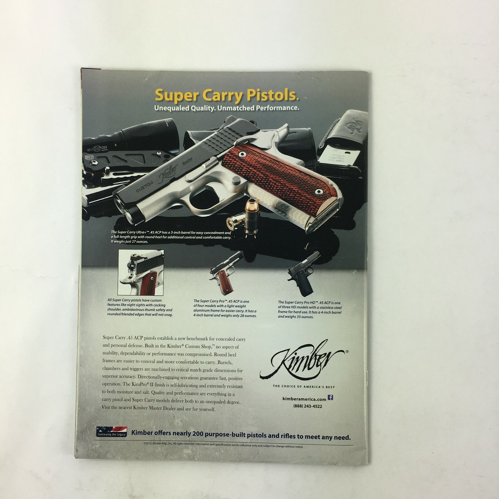 November 2014 Shooting Times Magazine Pistol-Caliber Carbine A Great .308 .32Win