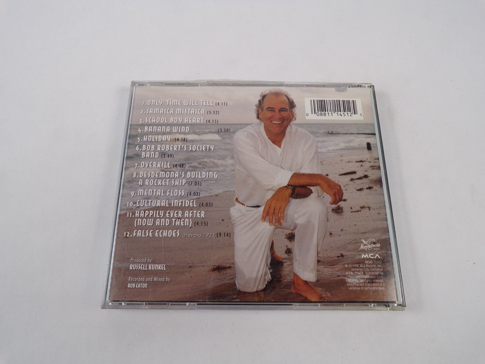 Jimmy Buffett Banana Wind Only Time Will Tell Jamaica Mistaica School Boy CD#46