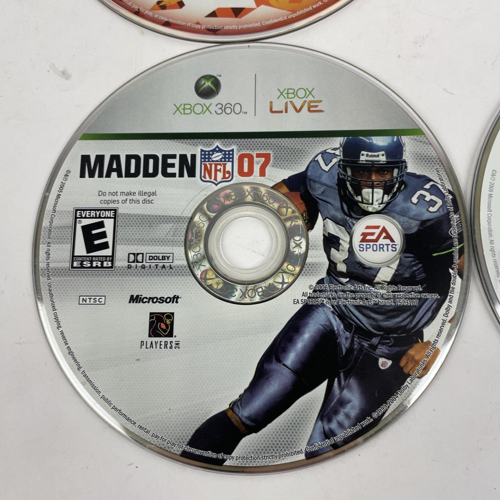 6 x XBOX 360 XBOX Live Aerosmith, HALO 3, GTA4, Madden, Forza 2, Monster Maddnes