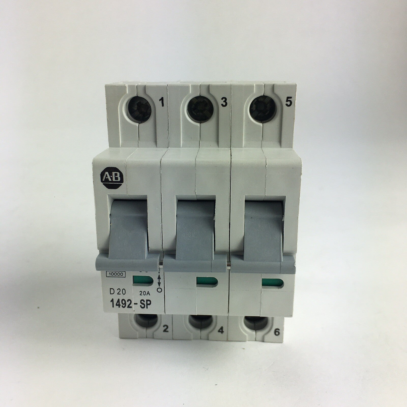 Allen Bradley 1492-SP3D200 Breaker, Miniature, 20A, 3P, 480Y/277VAC