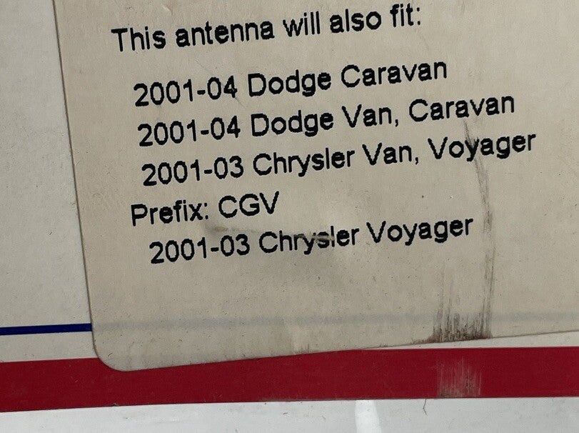 NOS STI-CO CGV-SN-VHF-DS antenna for 2001-04 Grand Caravan