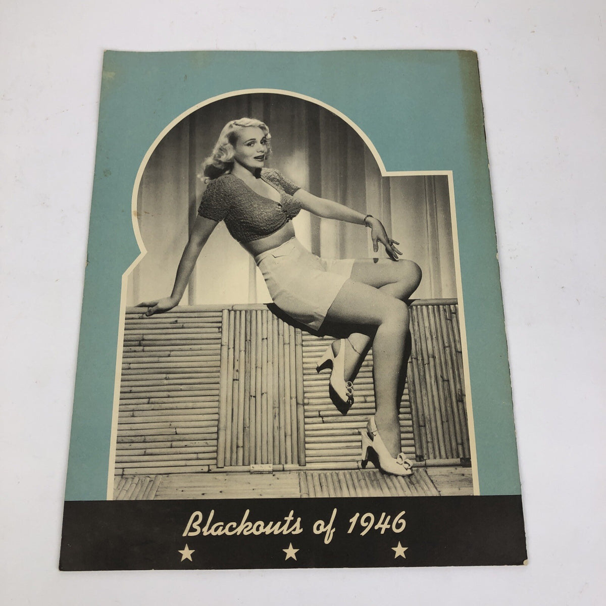 Rare Ken Murray's Blackouts Theatre Program 5th year 7th Ed. 1946 El Capitan ++