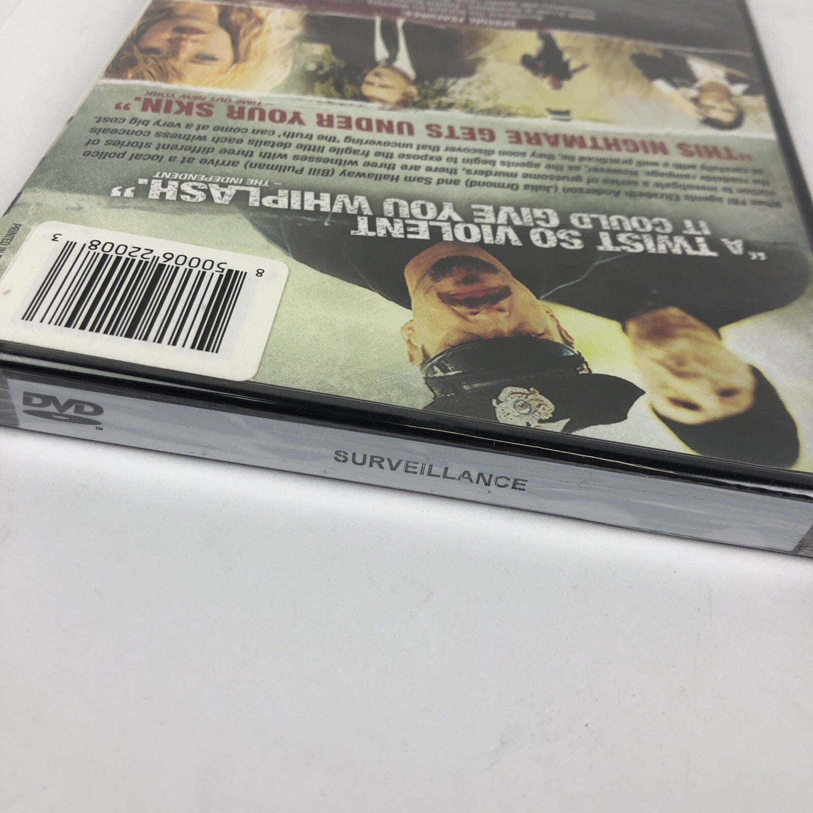 SURVEILLANCE DVD Jenifer DAVID LYNCH Julia Ormond Bill Pullman BRAND NEW SEALED