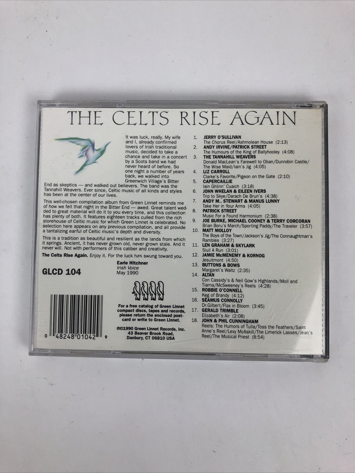 The Celts Rise Again CD, Contemporary & Traditional Music From Ireland, Scotland
