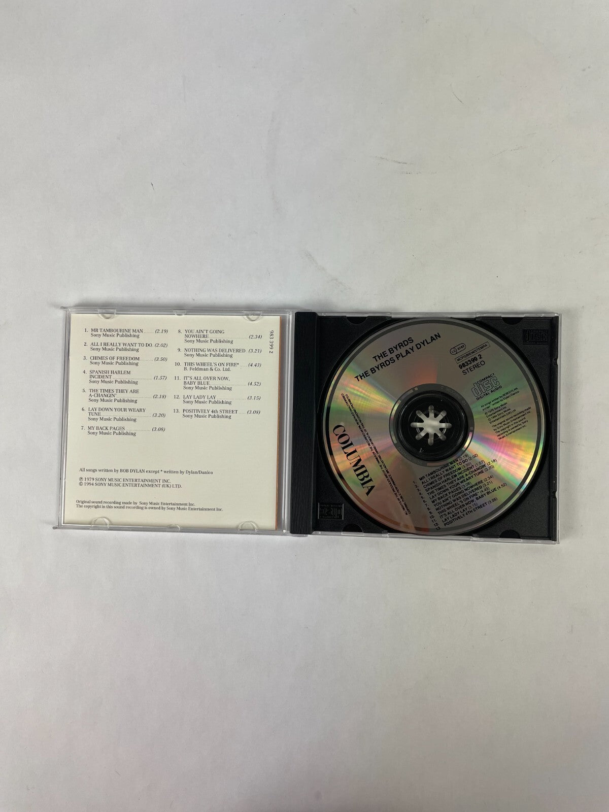 The Byrds Play Dylan CD #5