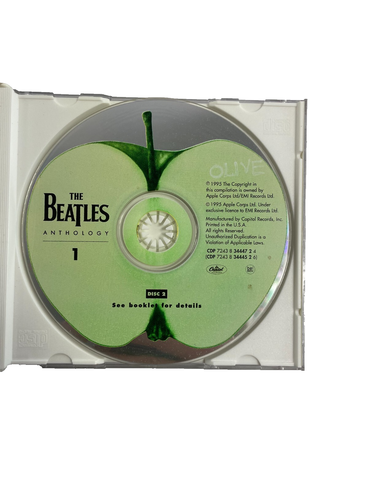 The Beatles Anthology Free As A Bird We Were Four Guys That's All CD#37