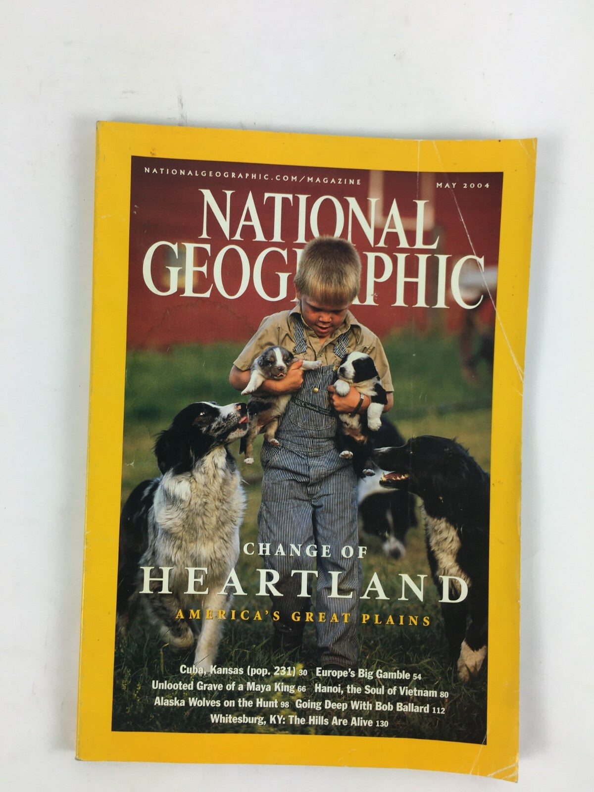 May 2004 NationalGeographic Magazine Change of Heart Land America's Great Plains