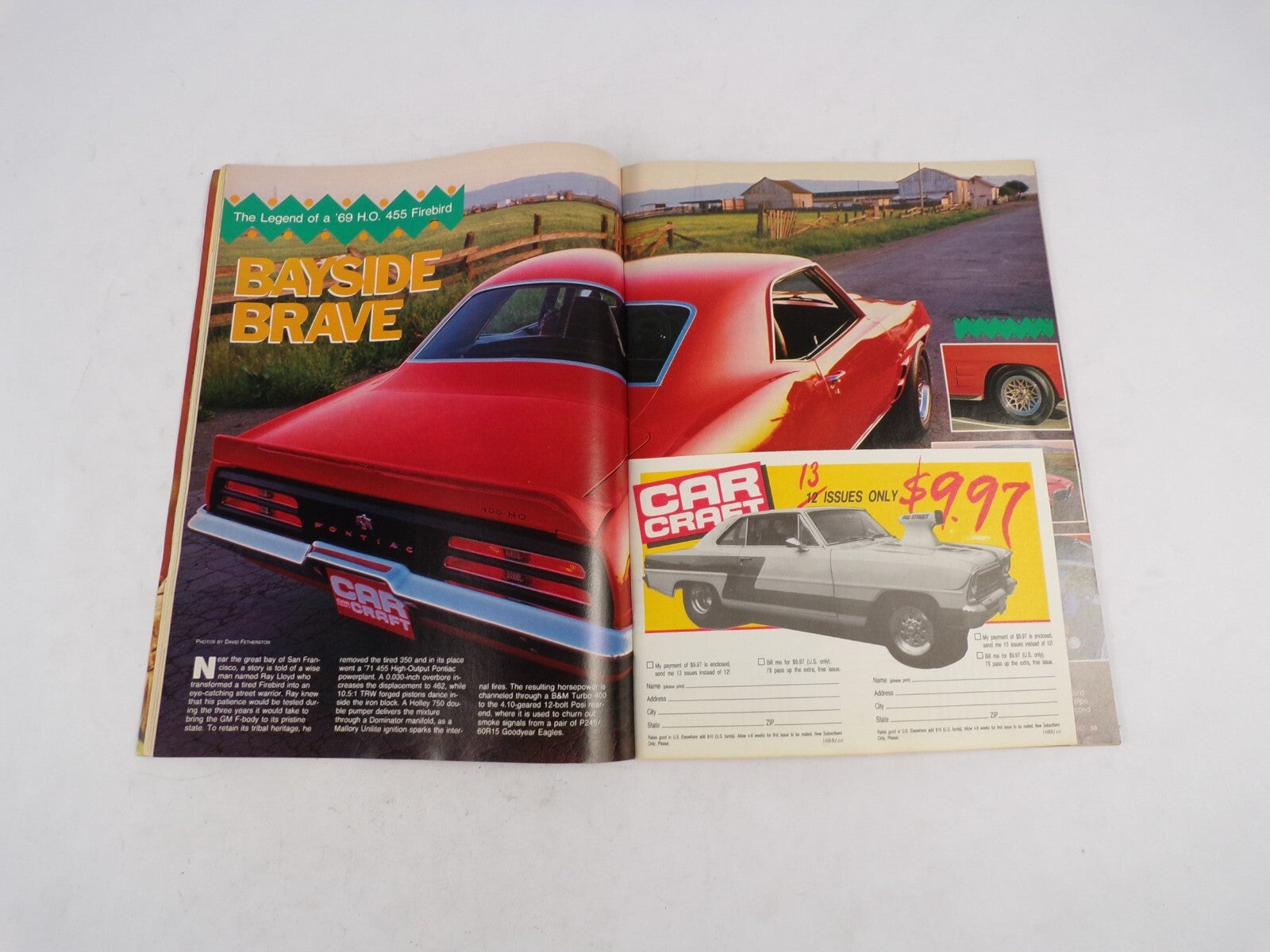 August 1987 Car Craft Street Sleepers Supercharger Challenge 1g Street Handling