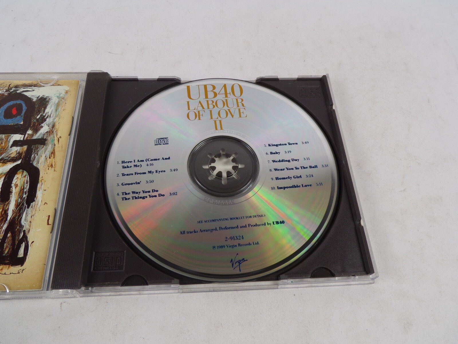 UB40 Labour Of Love II Here Iam Tears From My Eyes Groovin' The Way You CD#53