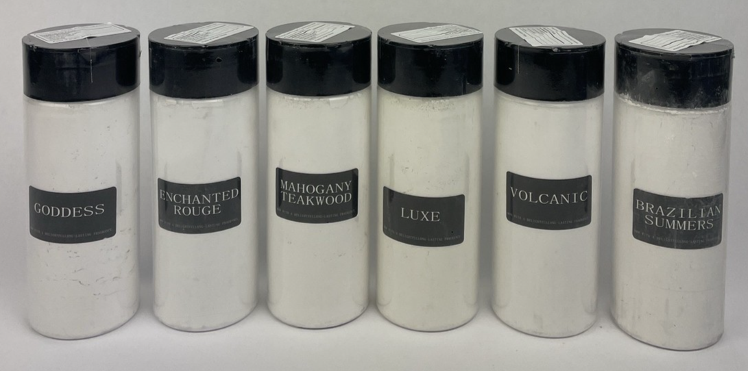 Lot of 6 x Warwicks Candle Co. Assorted Carpet Upholstery Deodorizer Powder