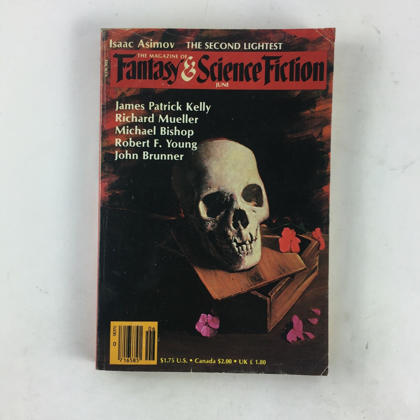 June Fantasy&Science Fiction Magazine James Patrick Kelly Richard Mueller John