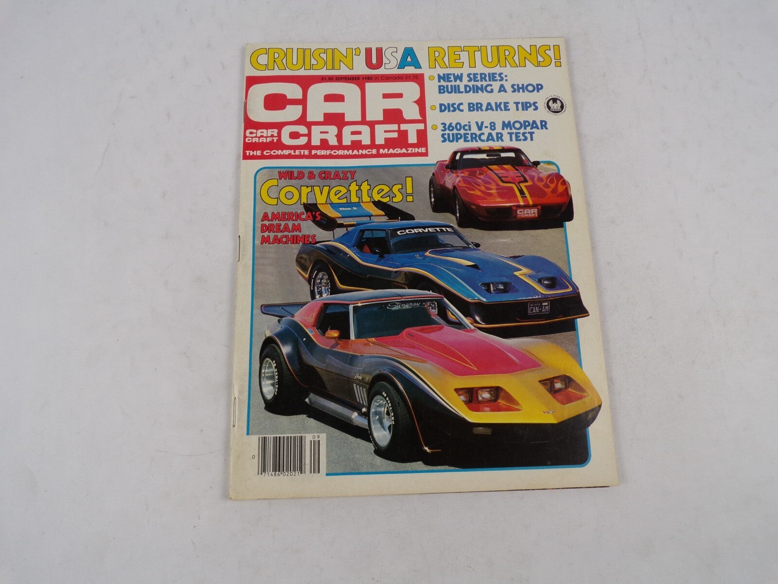 September 1980 Car Craft Wild & Crazy Corvettes! Crusin' USA Returns! Building A