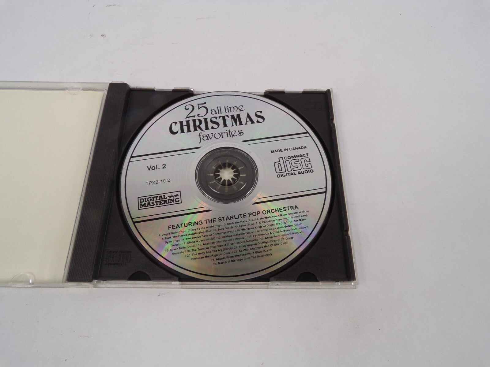 25 Christmas White Christmas A conventry Carot O Holy Night Angels We HaveCD#67