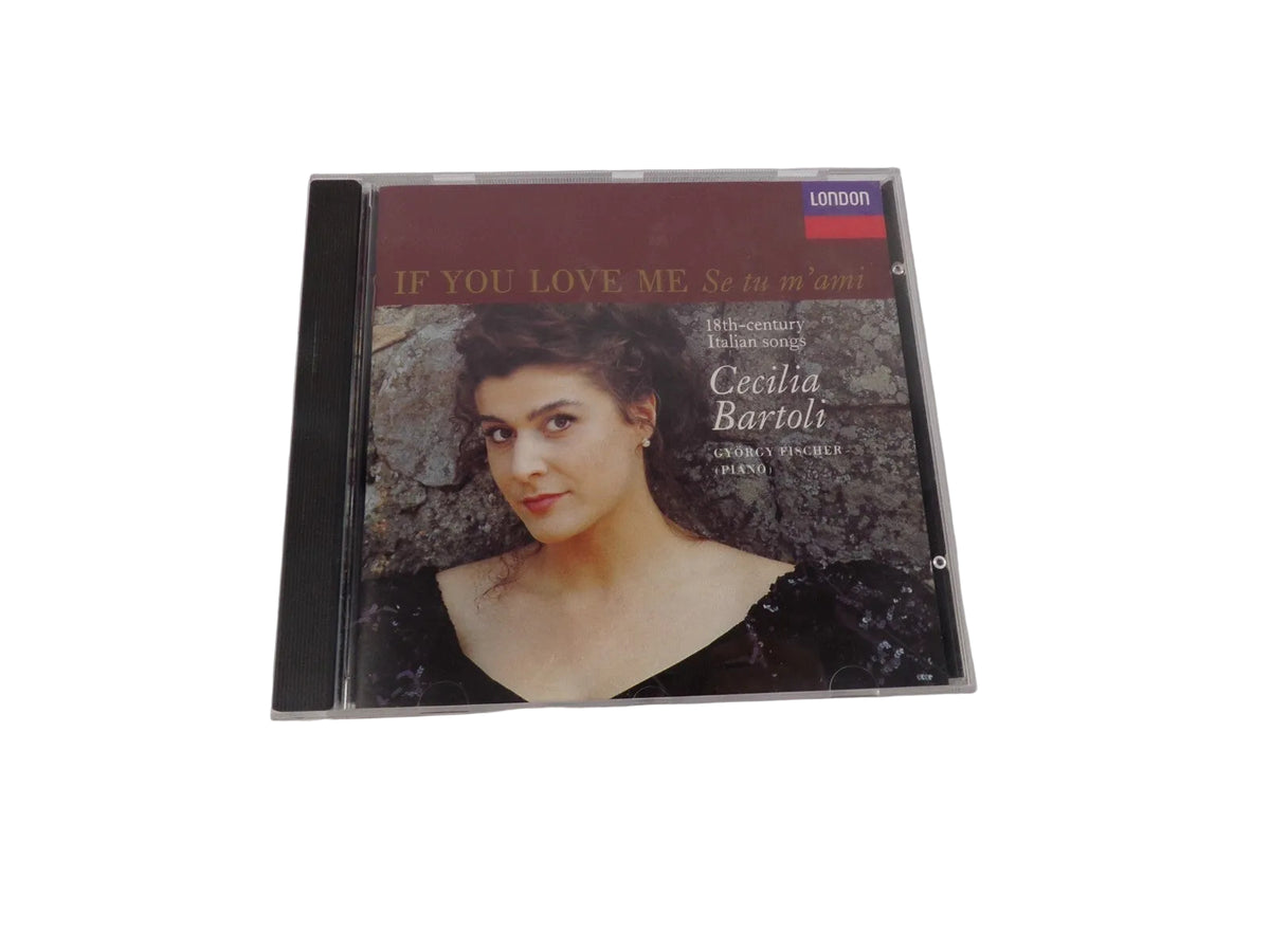 If You Love Me Se Tu M'Ami Cecilia Bartoli Gyorgy Fischer Piano A. ScarlattCD#70