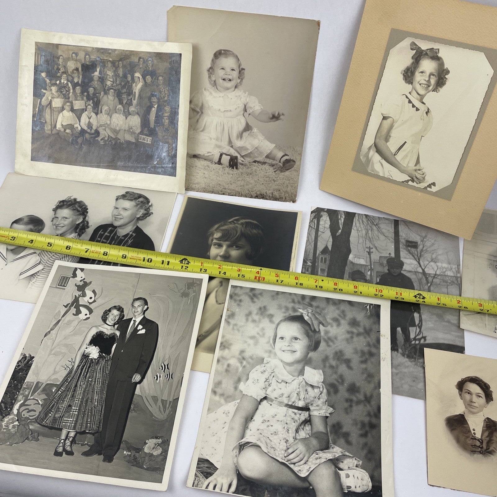 Lot 10 Lot Antique Daguerreotype & Tin Type Ferrotype Portrait Photographs 1900s