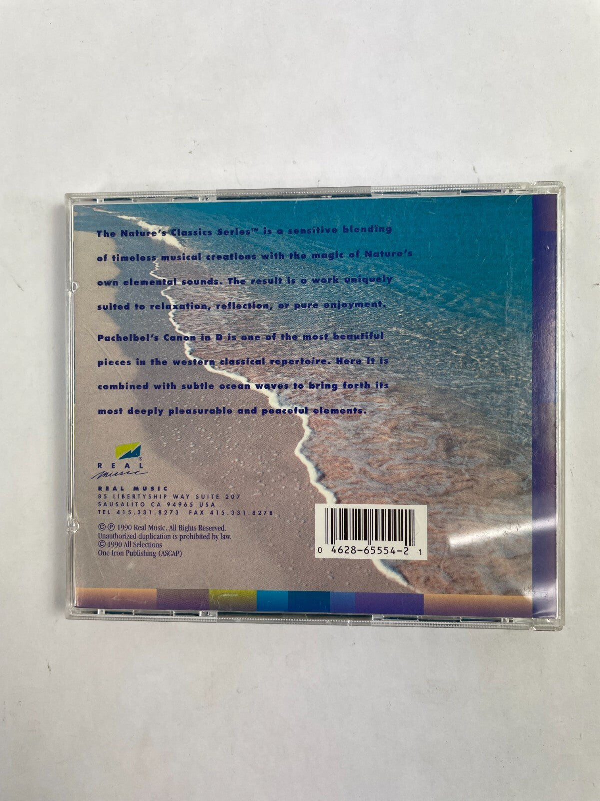 The Pachelbel Canon With Ocean Sounds Allegro Spiritoso/Adagio Man Non Tro CD#72