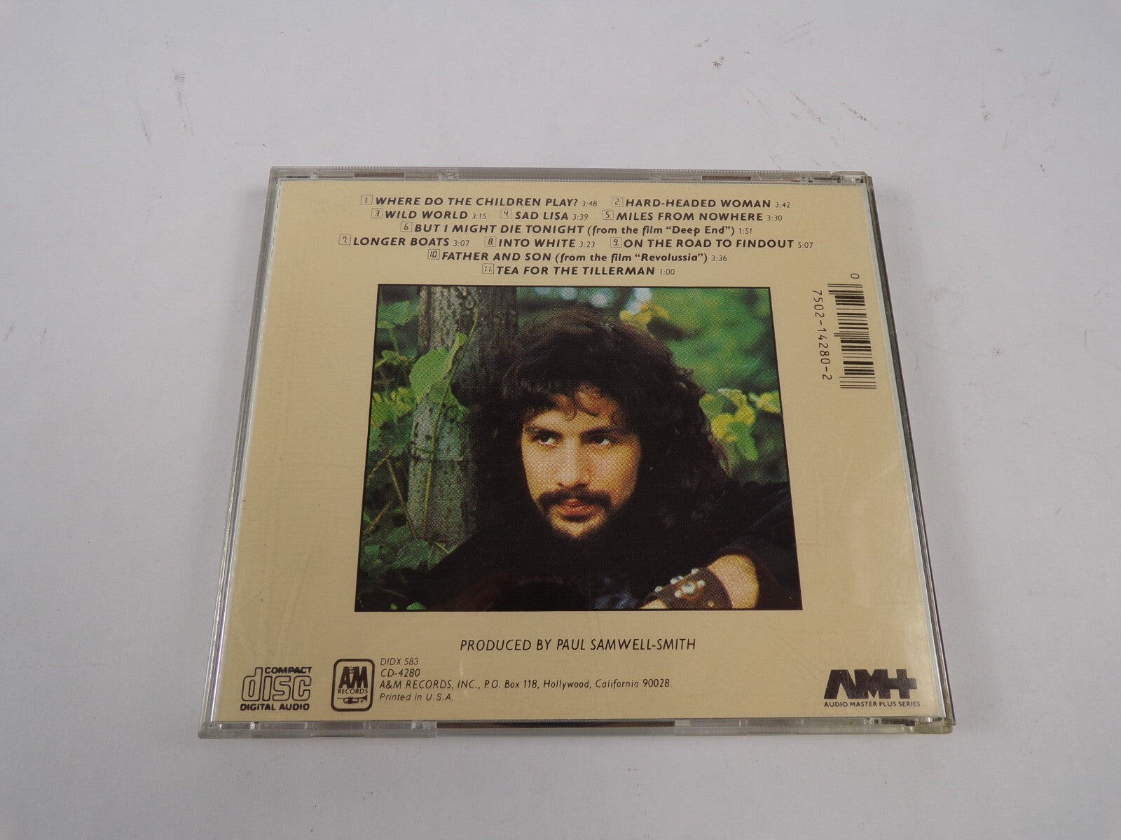 Tea For The Tillerman Cat Stevens Wild World Sad Lisa Father And Son CD#47