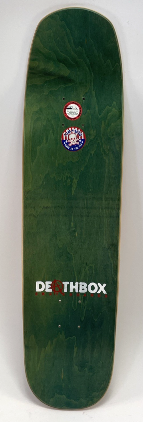Death Box Skateboards Skateboard Deck Black GOAT LE Tony Magnussen 8.25" x 32"