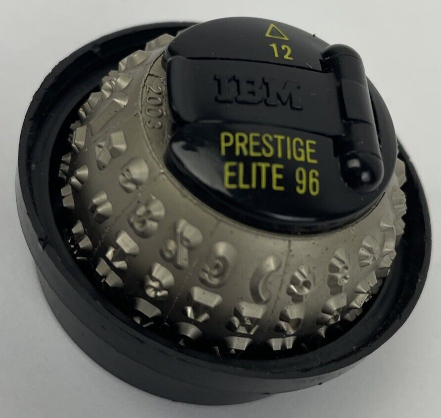 OEM IBM Prestige Elite 12 96 IBM Selectric III Typewriter Element Font Ball