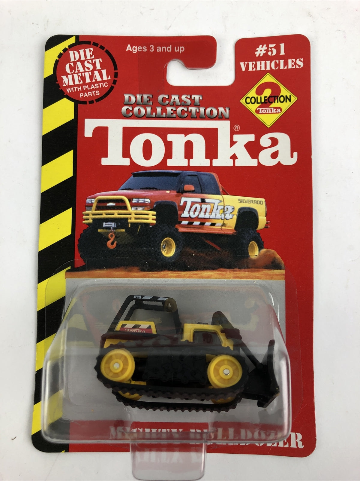 2000 Maisto TONKA COLLECTION 2 " Mighty Bulldozer " #51 DIE CAST METAL - NEW