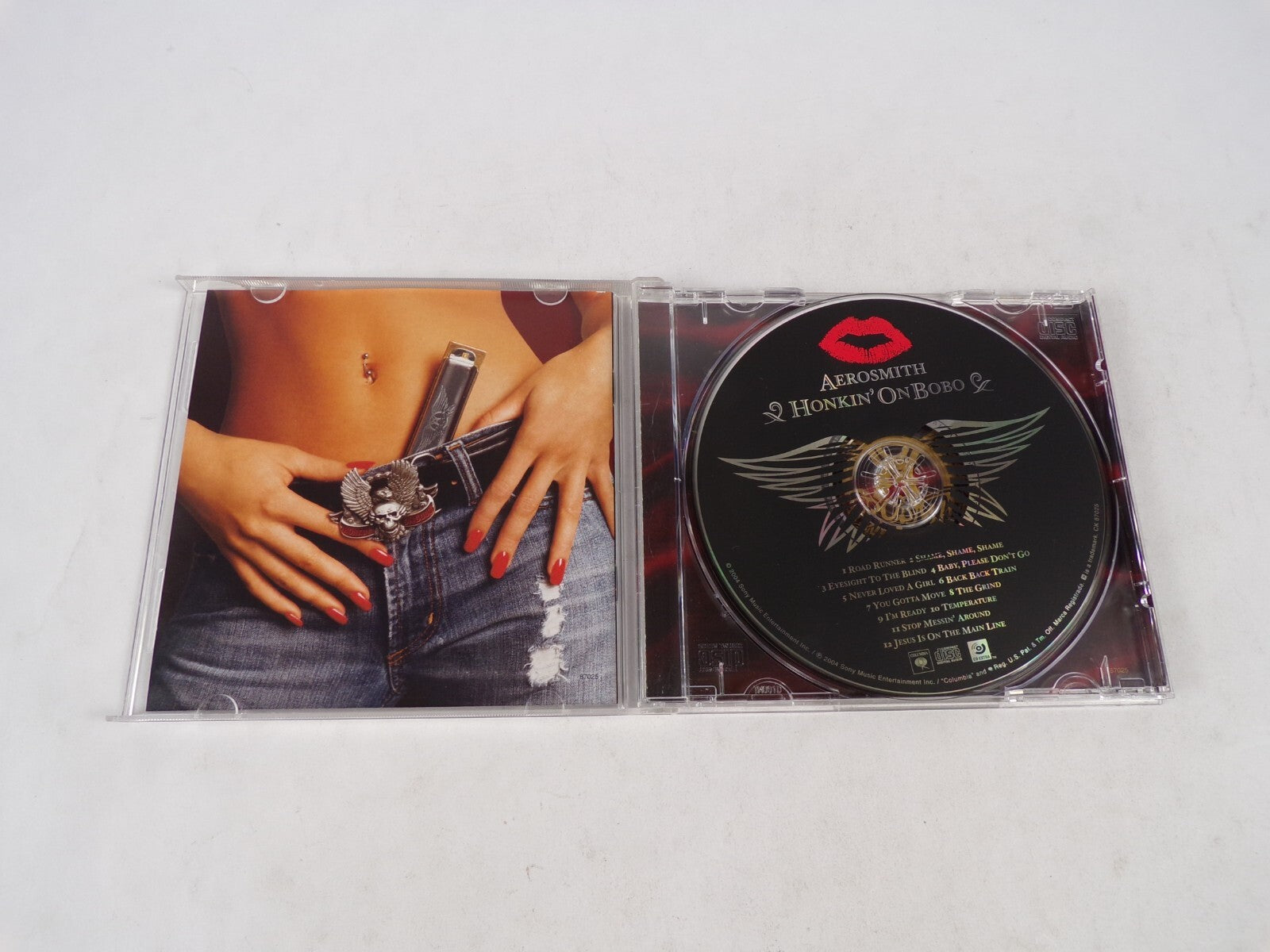 Aerosmith Honkin On Bobo Road Runner Shame Shame Eyesight To The Blind CD#54