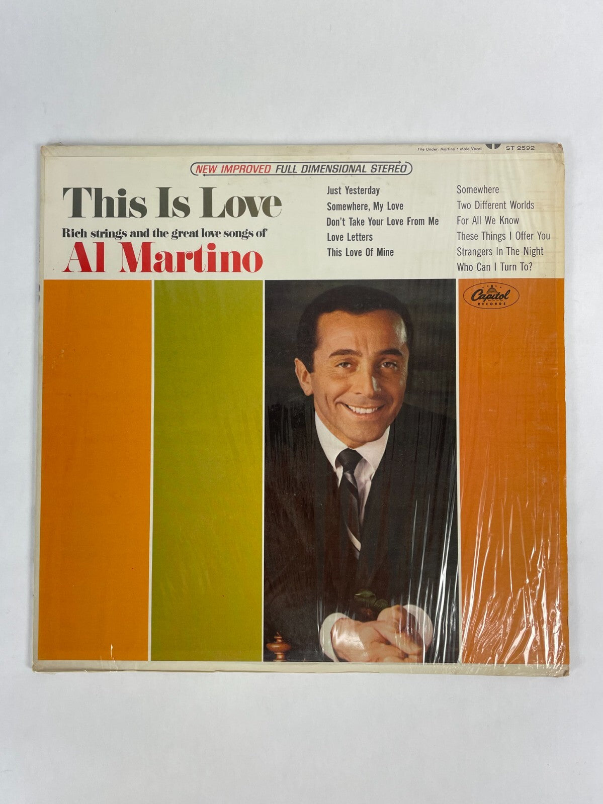 This is Love Al Martino Vinyl Record