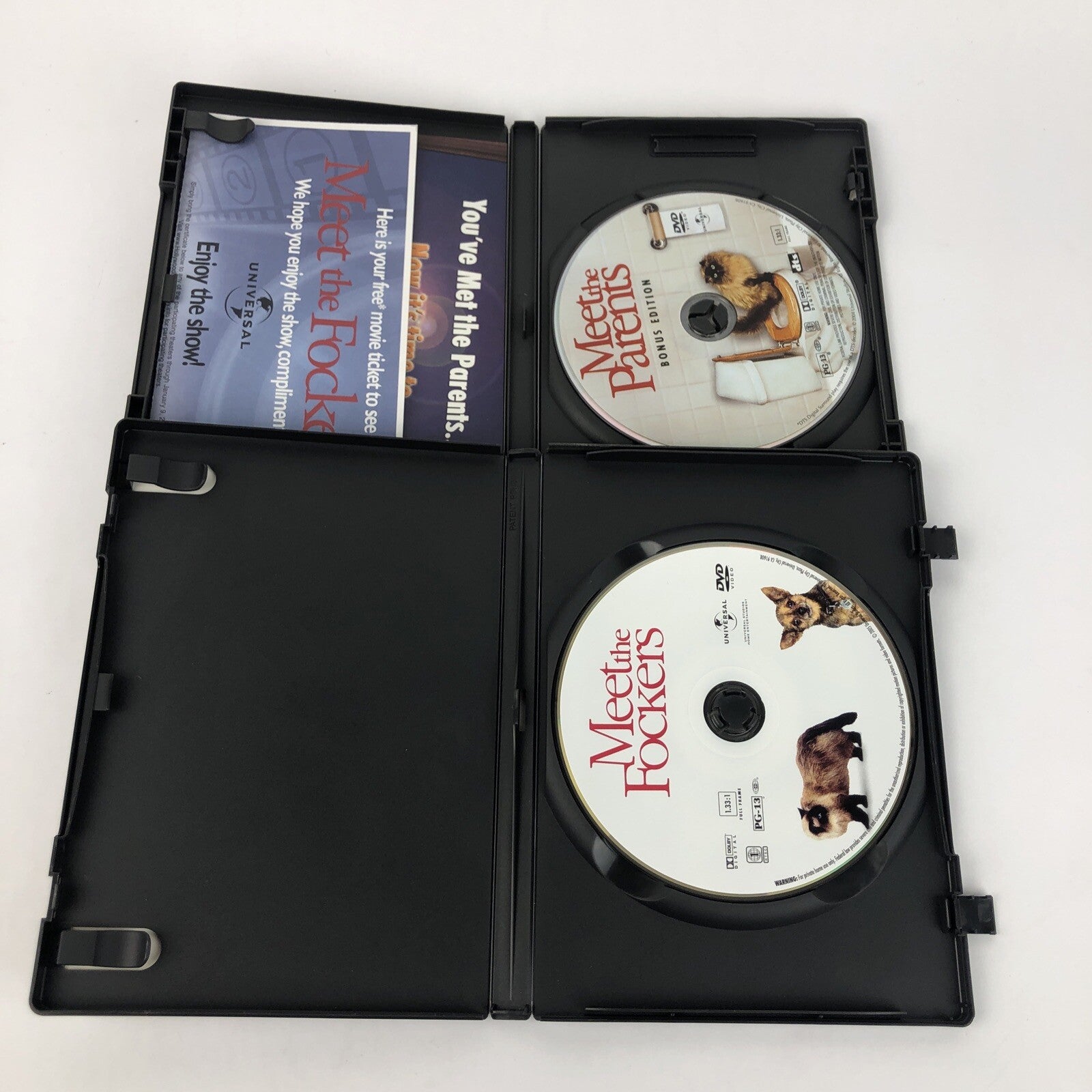 Meet the Parents and Meet the Fockers (DVD, 2004, Widescreen) Mint Discs