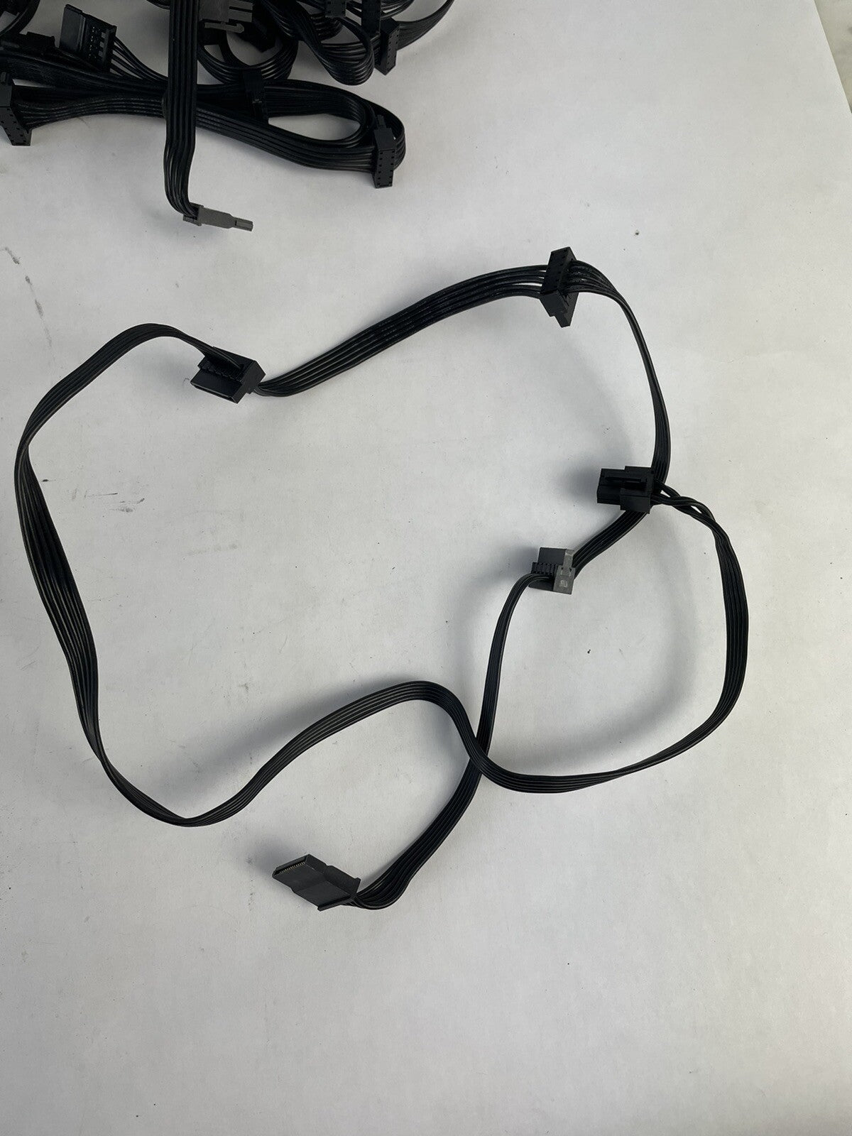Lot of 11: PCI-E 6Pin 1 to 4 SATA Power Cable CORSAIR RM1000x RM850x RM750X PSU