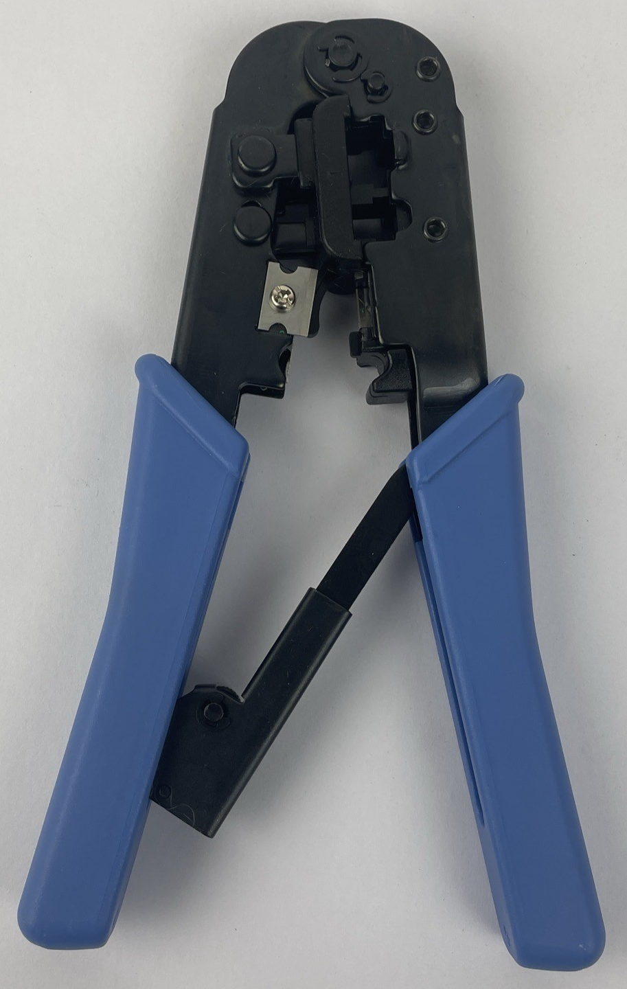 OEM Trendnet TC-CT68, RJ-11/RJ-45 Crimp Cut Strip Tool Blue Handle