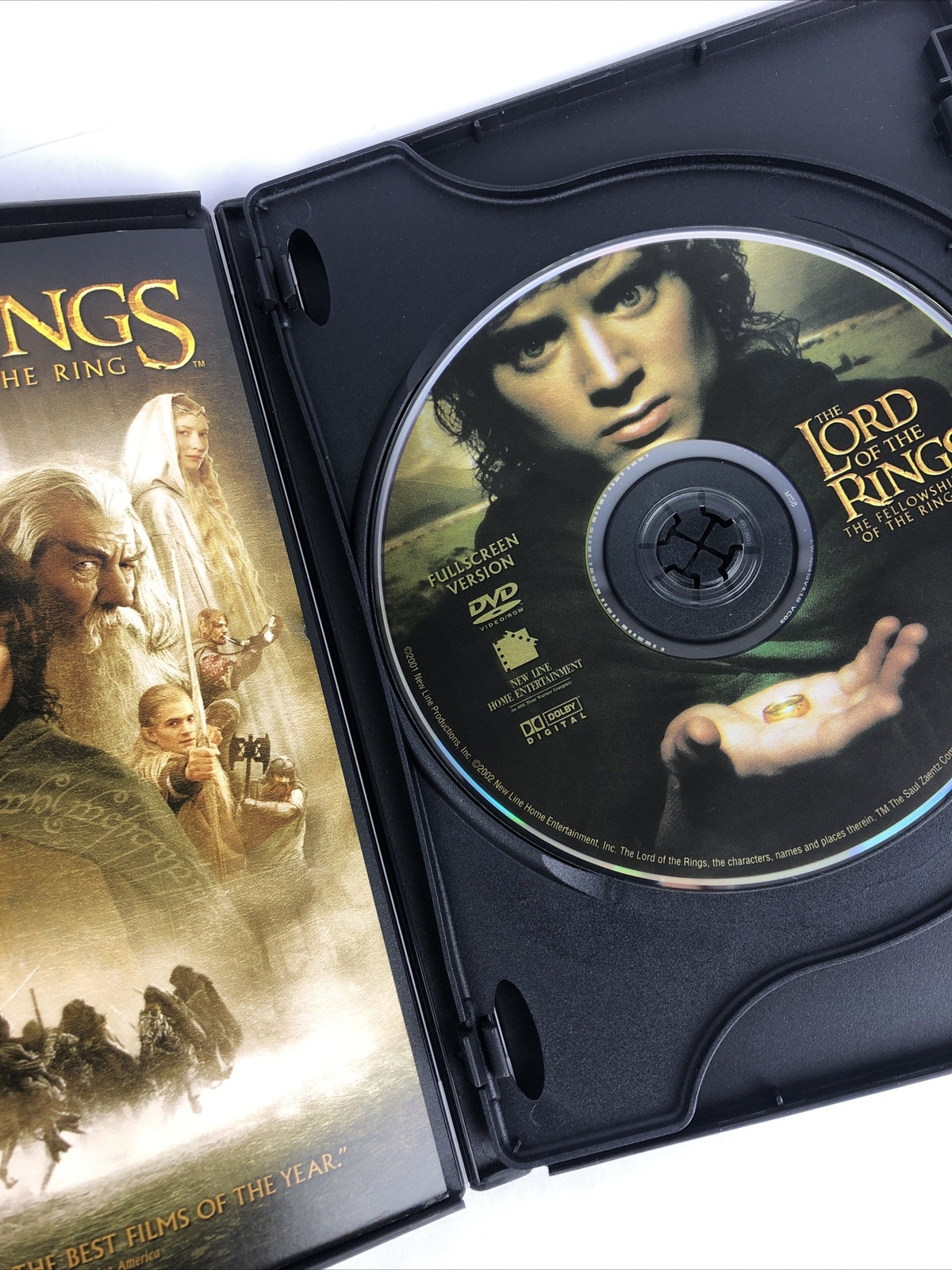 The Lord of The Rings - The Fellowship of The Ring DVD - 2 Mint Disc Set