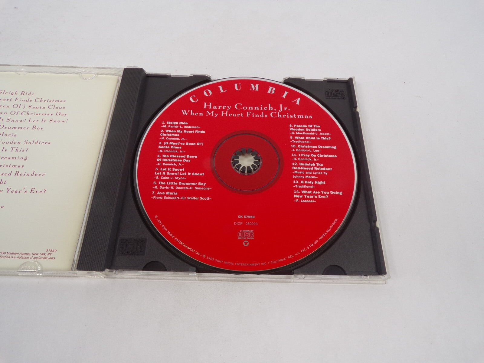Happy Connick, Jr. When My Heart Finds Christmas Sleigh Ride Santa Claus CD#70