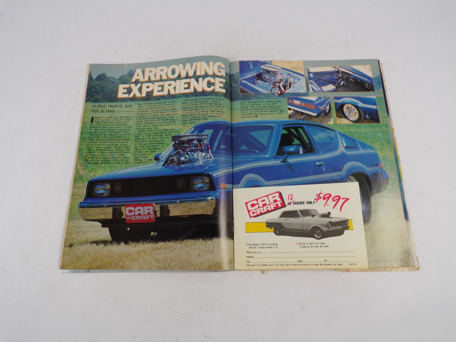 January 1987 Car Craft Street Machine More Than Ever! Real Street Eliminator!