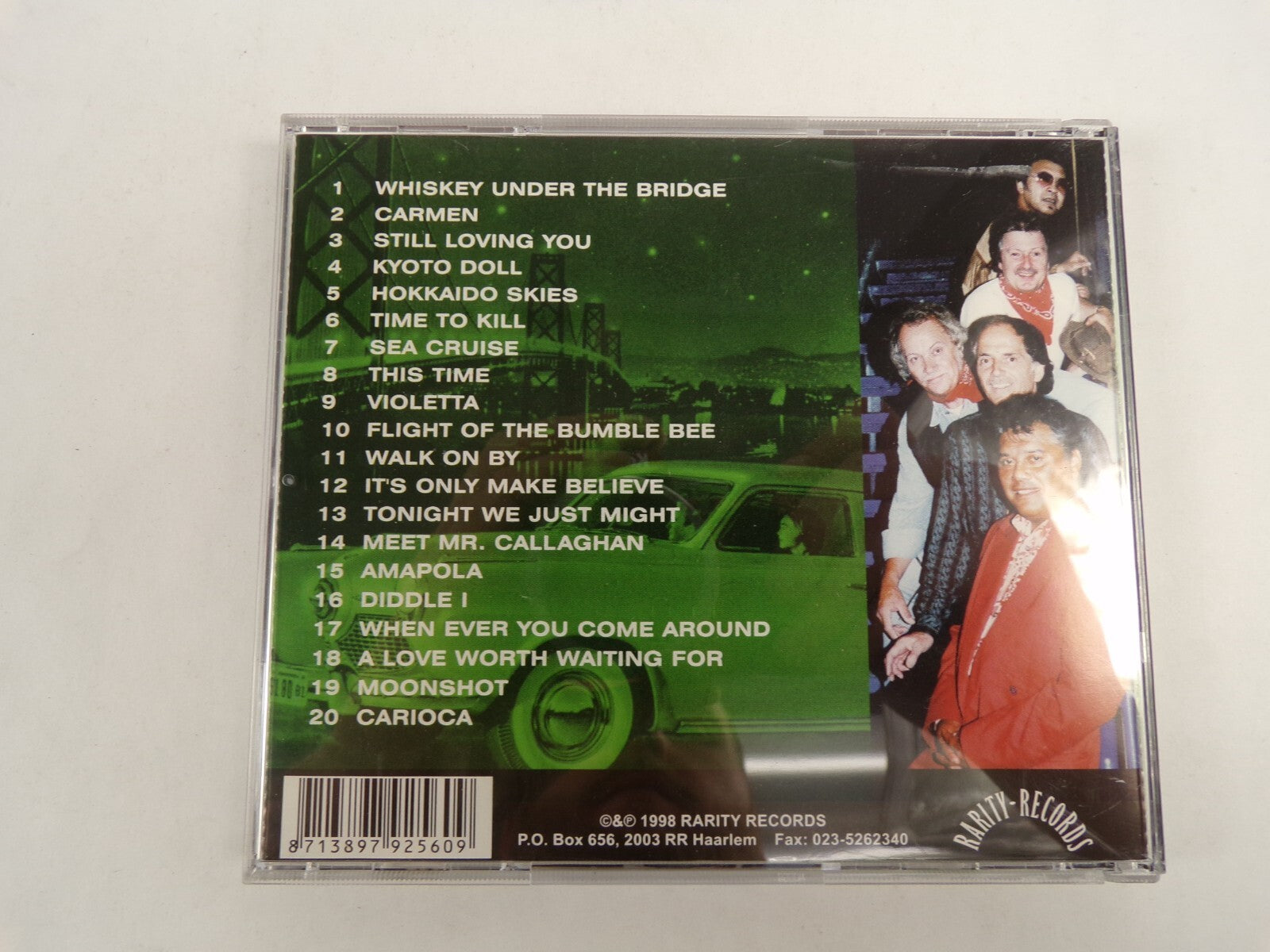 The Starlights Featuring Peter Layton Indo Rock Whiskey Under CD#49
