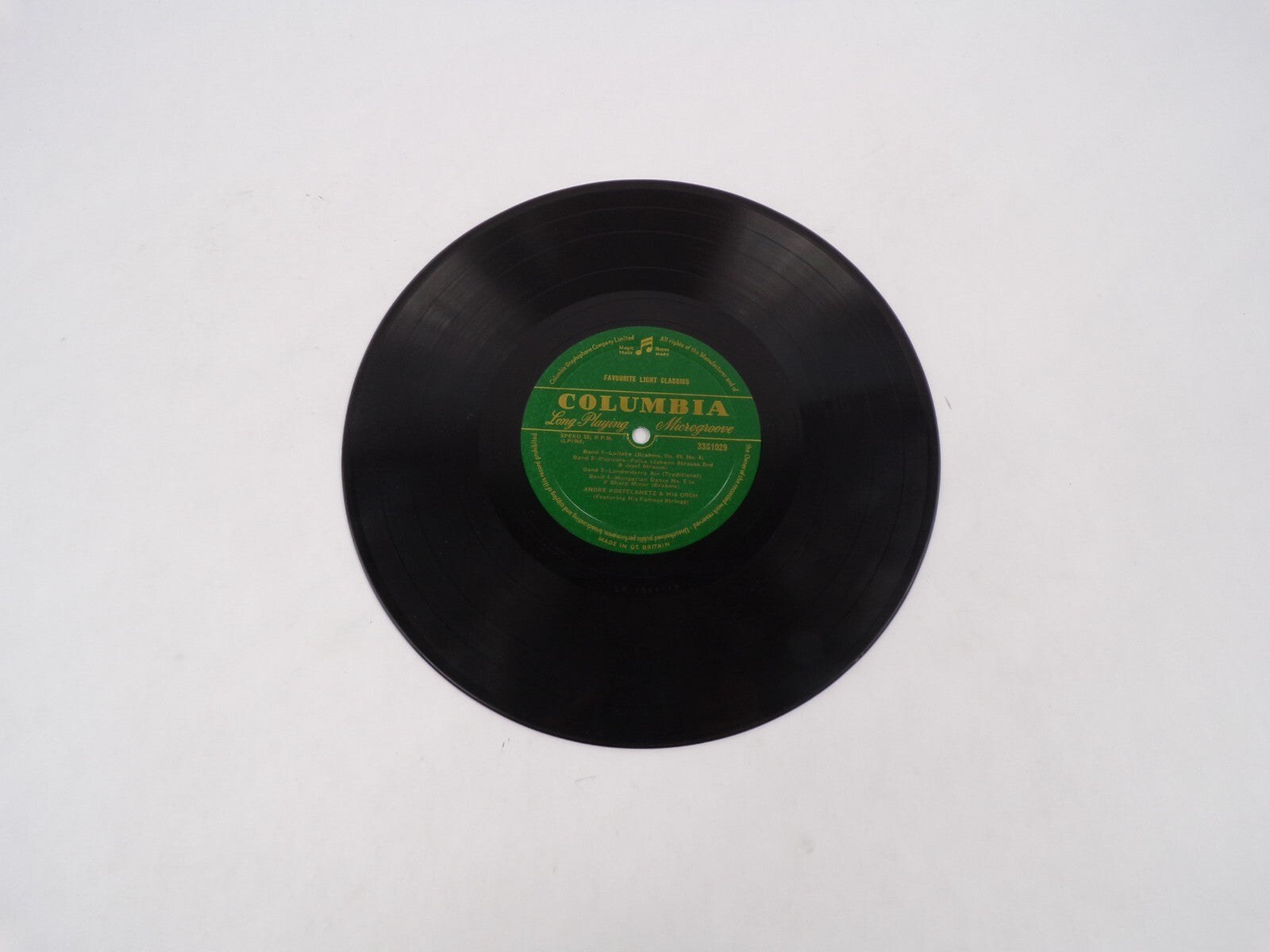 Favourite Light Classics Andre Kostelanetz And His Orchestra Vinyl Record