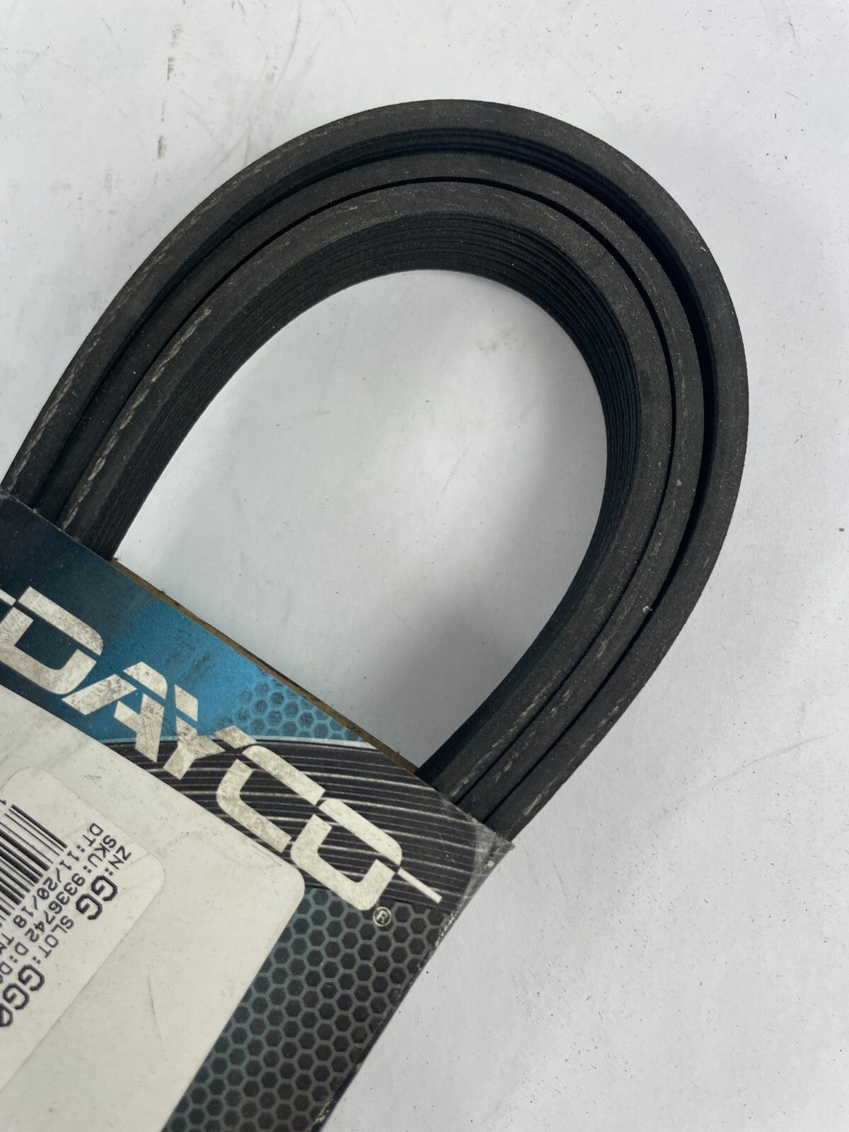 Dayco Drive Rite 5060740DR 740K6DR 6-rib utility V-belt OEM automotive accessory drive replacement belt A10 EPDM rubber serpentine belt