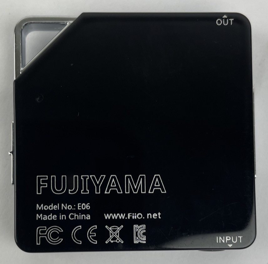 FiiO Fujiyama E06 Portable Headphone Amplifier with Built in EQs & LED Indicator
