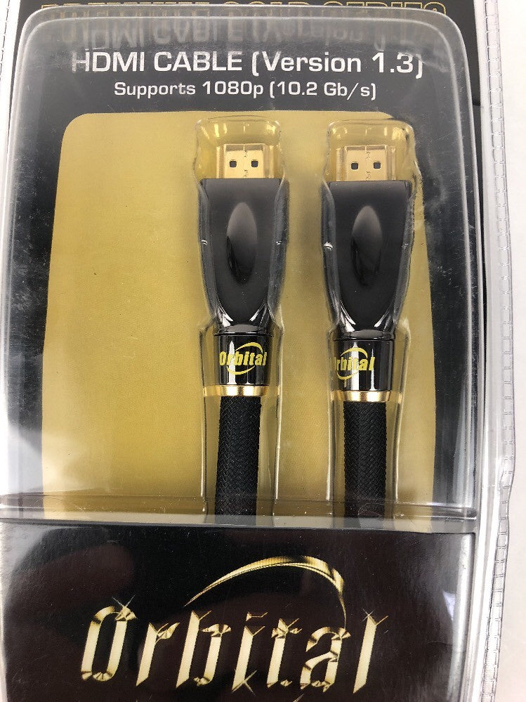 Orbital Premium Gold Series 12Ft feet HDMI CABLE BLURAY PS3 xbox 1080P HDTV