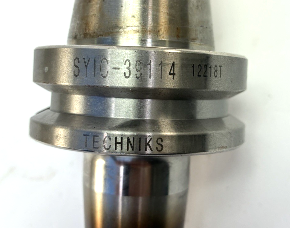 Techniks SYIC 39114 BT40 1/2" Shrink Fit Holder 3.54" 25K w End Mill