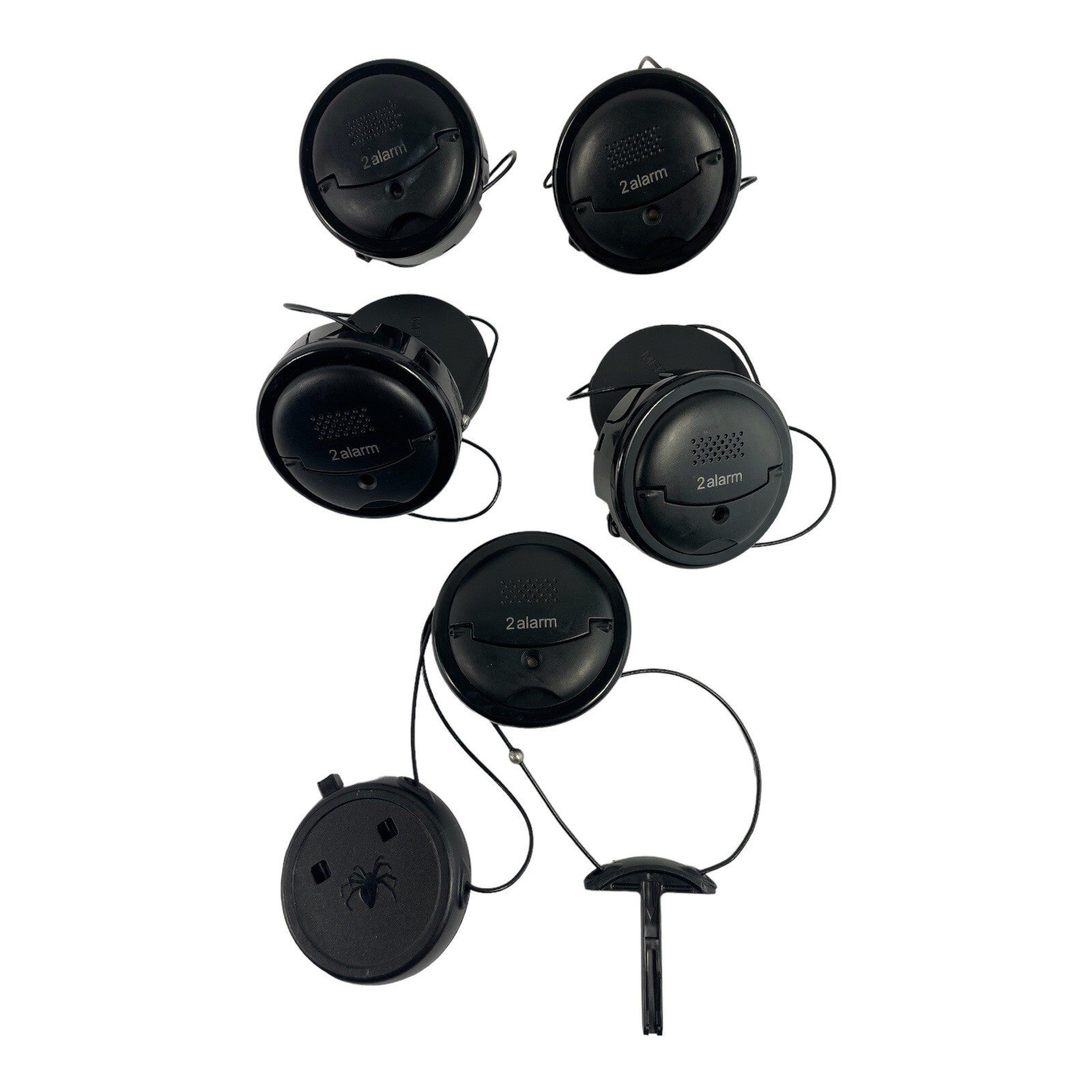 Lot of 5: Alpha Spider Wrap 2ALQSWR Anti-Theft Locking Security Alarm Retail Tag