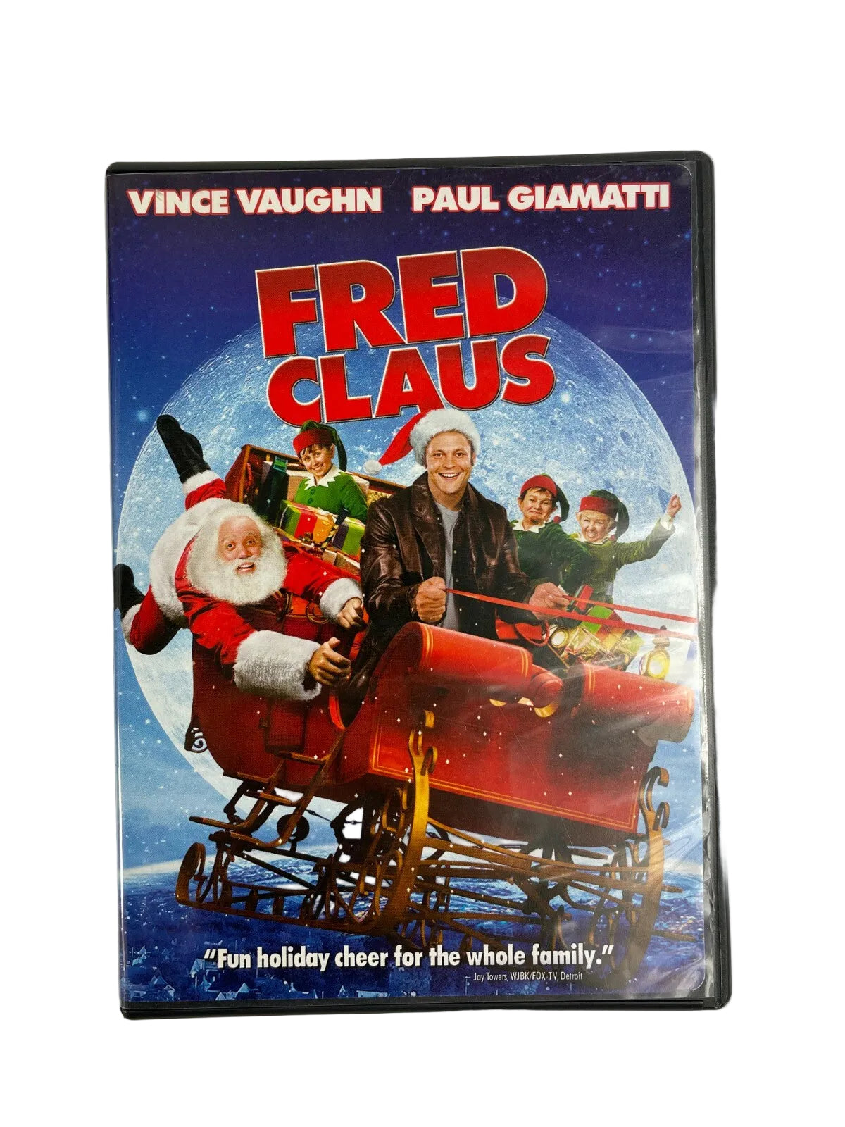 Fred Claus DVD Vince Vaughn Paul Giamatti holiday comedy