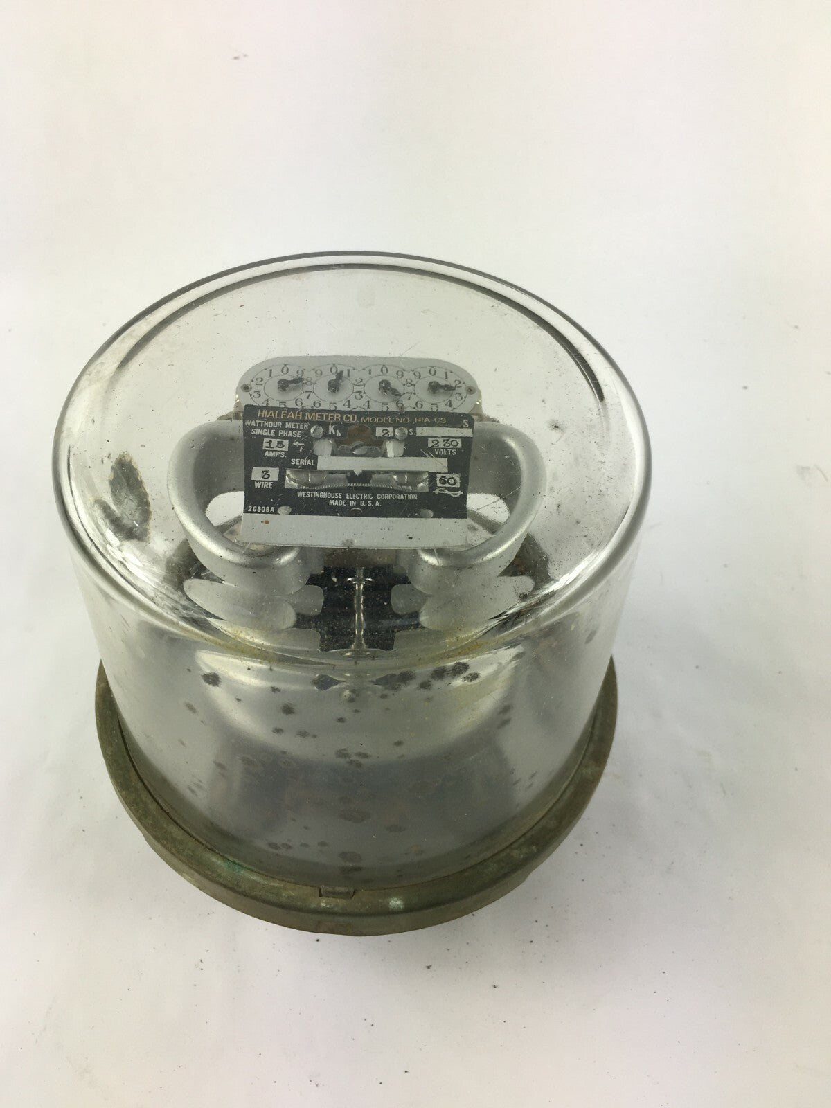 Hialeah Kilowatt Hours HIA-CS Single-Stator Watt Hour Meter 230v 3Wires 60C