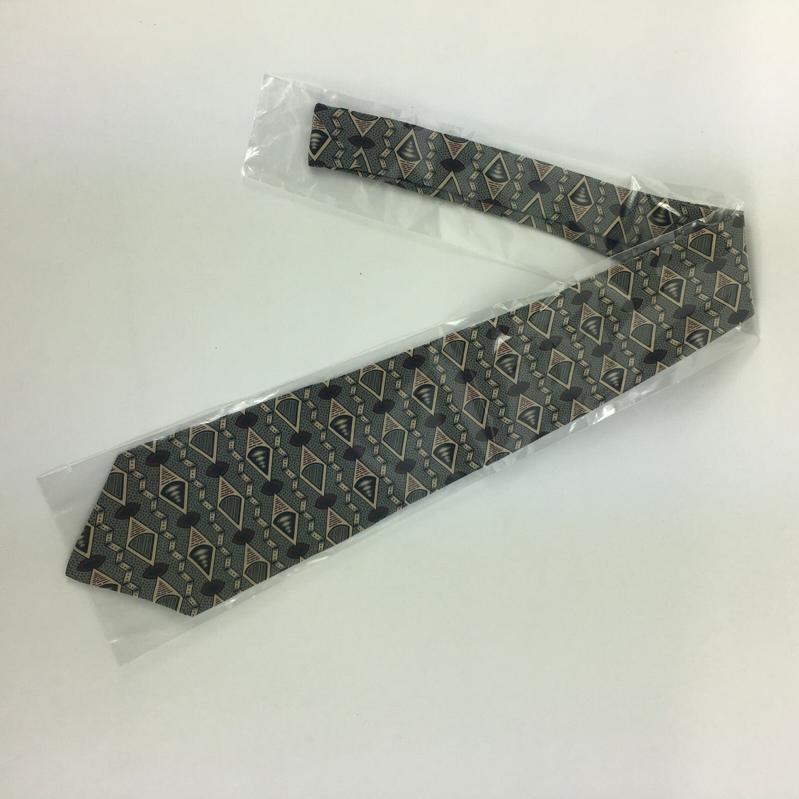 Genuine Zylos George 100% Silk Handmade Stylish Formal/Casual Tie Multi Coloured