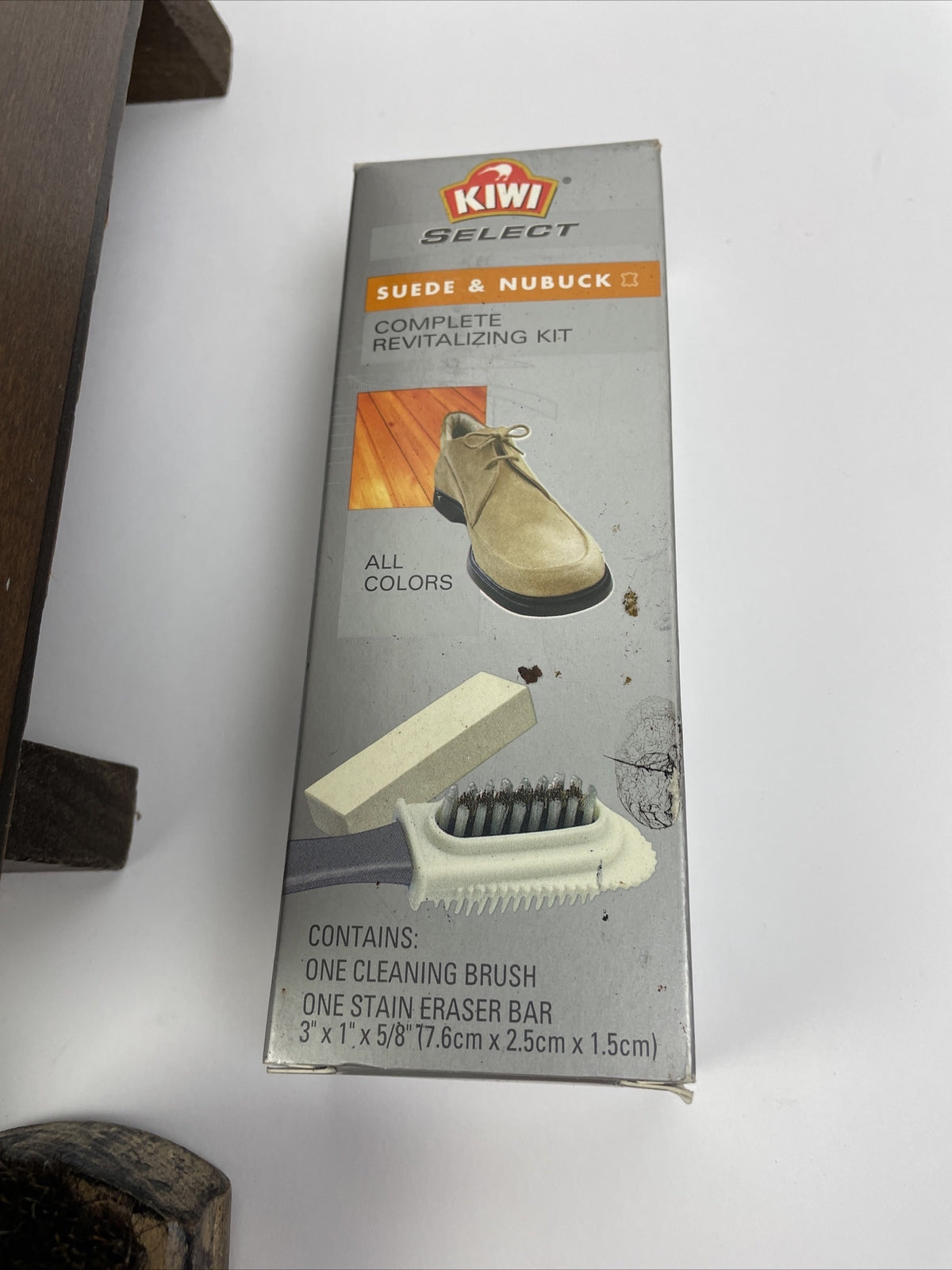 Vintage Kiwi Brand Hand Crafter Shoe Valet Wooden Box Kit w/ Supplies Bundle +++