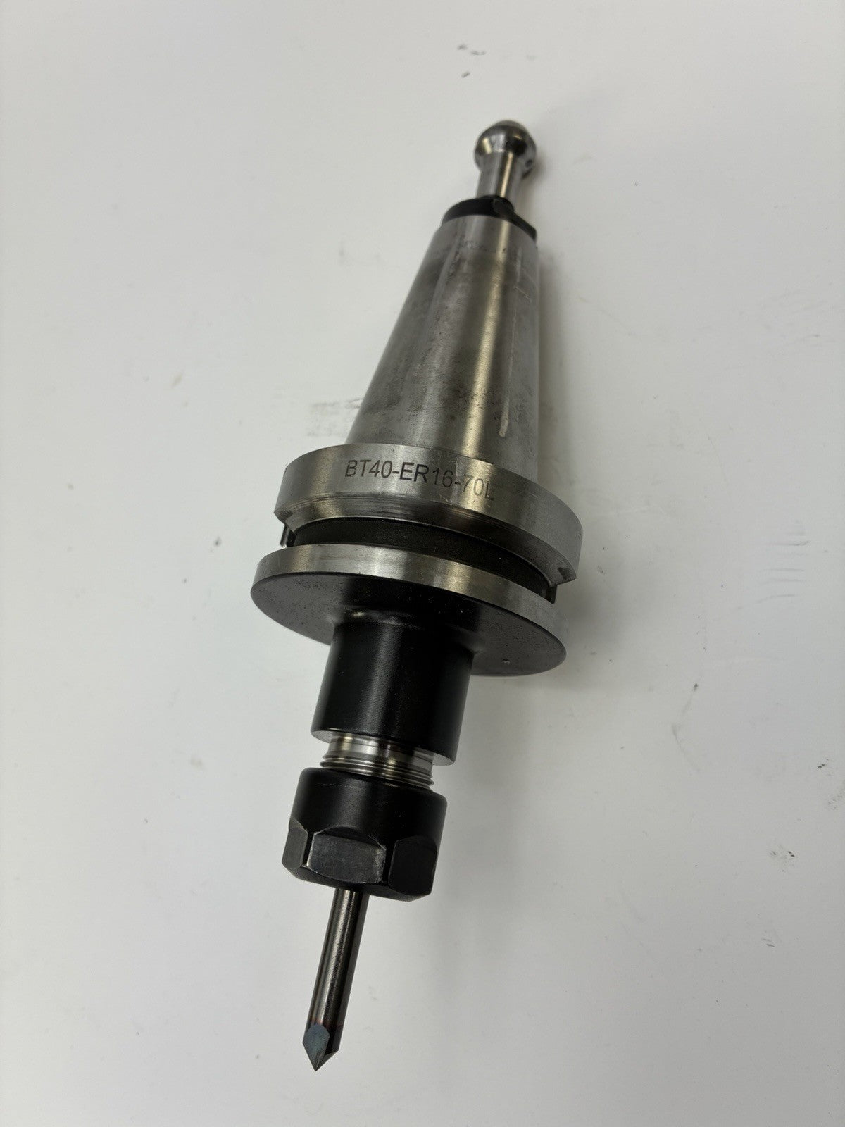 BT40 ER16-70L CNC collet chuck tool holder 70mm with collet and pull stud